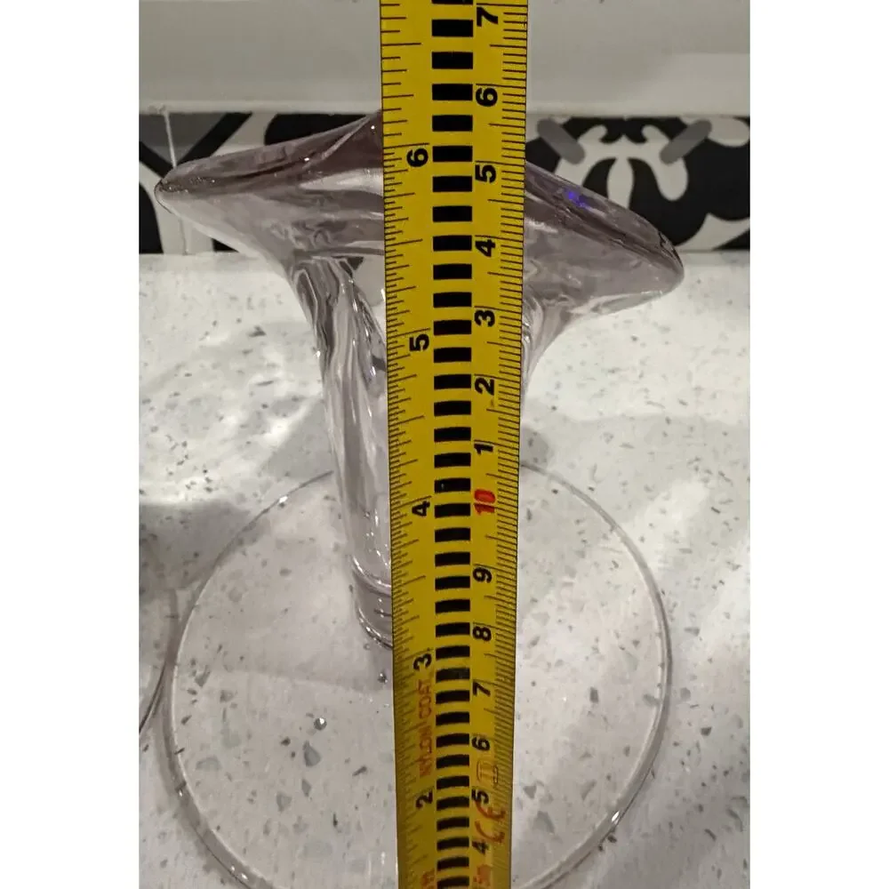 Set of 2 1937-1958 Cambridge Glass Pristine Calla Lilly Candlestick Holders - Picture 3 of 3